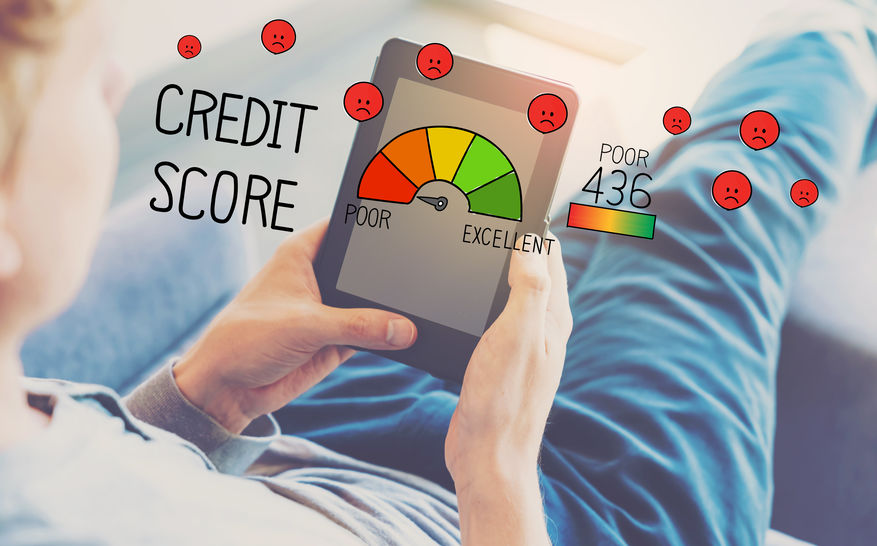 common mistakes people make that affect their credit score in a negative way.